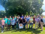 Connecticut Farm to School Institute participants gather outdoors for a group photo